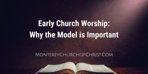 early church worship